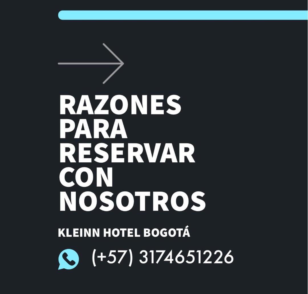 Kleinn Hotel Богота Екстериор снимка